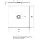 Душевой поддон Aquanet Pleasure 100x100
