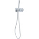Смеситель для ванны Allen Brau Liberty 5.33009-00 (с внутренней частью, 2 хода) хром