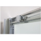 Душевой уголок Aquanet Delta NPE2142 90x90, R550, прозрачное стекло