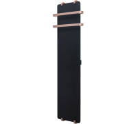 Полотенцесушитель электрический Allen Brau Infinity 180x44 с рейлингом 2.0 и креплением, медь браш