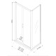 Душевой уголок Aquanet Alfa NAA1131 150x80, прозрачное стекло