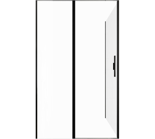 Душевой уголок Allen Brau Priority 120x100 3.31033.BBA + 3.31048.BBA черный браш