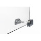 Душевой уголок Allen Brau Fantasy 150x90 3.11009.00 + 3.11013.00 хром