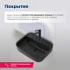 Раковина накладная Aquanet Soul-2-MB 50 черный матовый