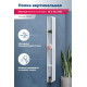 Полка Aquanet Магнум H 15x130 белая матовая, вертикальная