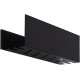 Полка Aquanet Магнум 40x12 черная матовая