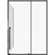 Душевой уголок Allen Brau Fantasy 150x90 3.11009.31 + 3.11013.31 черный матовый