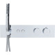 Смеситель для ванны Allen Brau Liberty 5.33010-00 (с внутренней частью, 2 хода) хром