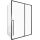 Душевой уголок Allen Brau Fantasy 150x90 3.11009.31 + 3.11013.31 черный матовый