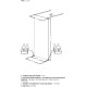 Душевая перегородка Allen Brau Infinity 2 140 3.21053.60 медь браш