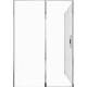 Душевой уголок Allen Brau Priority 140x80 3.31010.00 + 3.31013.00 хром