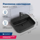 Раковина накладная Aquanet Soul-2-MB 50 черный матовый