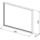 Зеркало Allen Brau Liberty 90 1.330015.BB черный браш