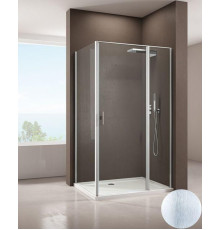 Душевой уголок Allen Brau Priority 100x100 3.31005.BA + 3.31020.BA серебро браш