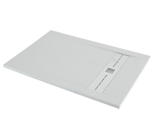 Душевой поддон Allen Brau Infinity 120x80 8.21002-21 белый камень