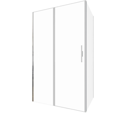 Душевой уголок Allen Brau Priority 120x80 3.31008.BA + 3.31014.BA серебро браш