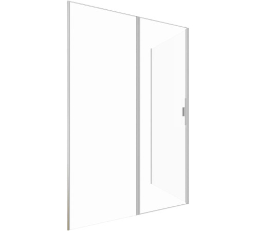Душевой уголок Allen Brau Priority 140x90 3.31011.BA + 3.31017.BA серебро браш