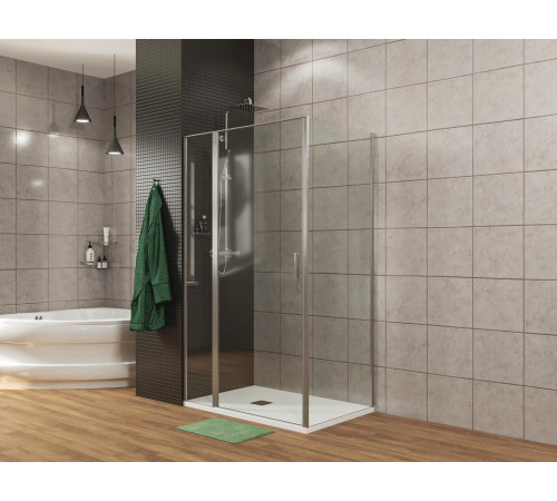 Душевой уголок Allen Brau Priority 120x100 3.31007.00 + 3.31019.00 хром