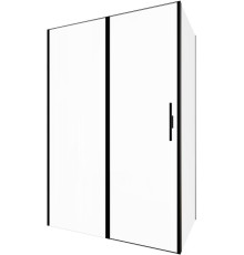 Душевой уголок Allen Brau Priority 140x90 3.31012.BBA + 3.31018.BBA черный браш