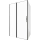 Душевой уголок Allen Brau Priority 120x100 3.31009.BBA + 3.31021.BBA черный браш