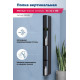 Полка Aquanet Магнум H 15x130 черная матовая, вертикальная