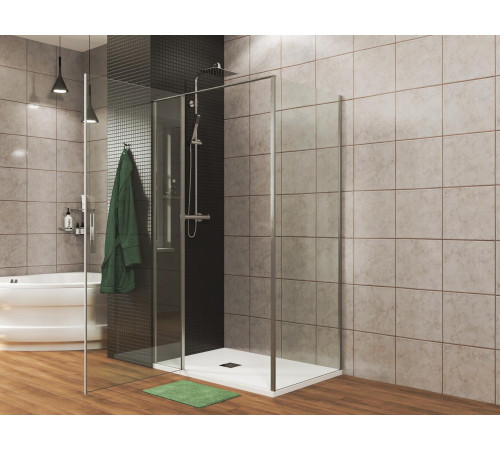 Душевой уголок Allen Brau Priority 140x80 3.31010.00 + 3.31013.00 хром