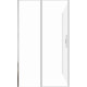 Душевой уголок Allen Brau Priority 120x80 3.31008.BA + 3.31014.BA серебро браш