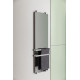 Полотенцесушитель электрический Allen Brau Infinity 160x44 с рейлингом и креплением, серебро браш