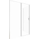 Душевой уголок Allen Brau Priority 140x90 3.31035.BA + 3.31044.BA серебро браш