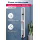 Полка Aquanet Магнум H 15x130 белая матовая, вертикальная