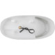 Ванна из искусственного камня Allen Brau Solid Stone Krion Neo 170x80 2.35001.21