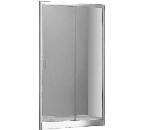 Душевая дверь Aquanet Alfa NAA6121 120, прозрачное стекло