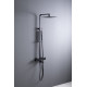 Душевая стойка Allen Brau Infinity 5.21029-31 черный матовый