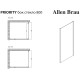 Боковая стенка Allen Brau Priority 80 3.31015.BBA черный браш