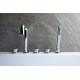 Смеситель на борт ванны Allen Brau Priority 5.31007-00 (с внутренней частью) хром