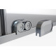 Душевой уголок Allen Brau Fantasy 160x80 3.11010.00 + 3.11011.00 хром