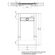 Душевой поддон Aquanet Delight 140x80
